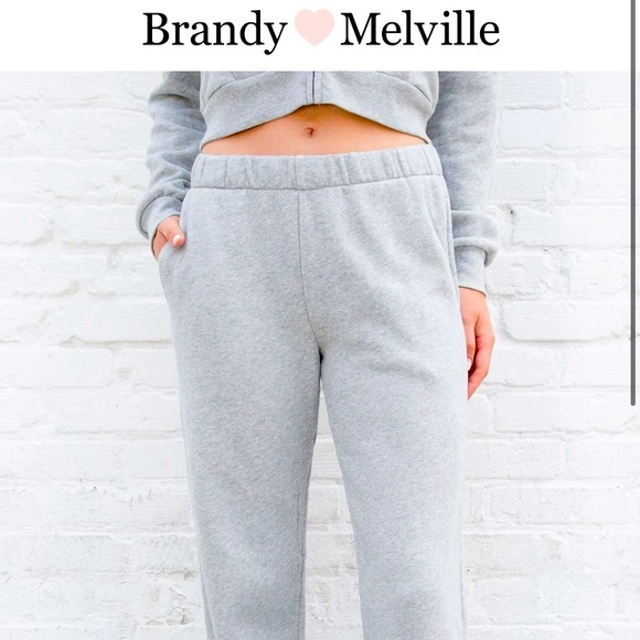 Grey Brandy Melville Sweatpants 